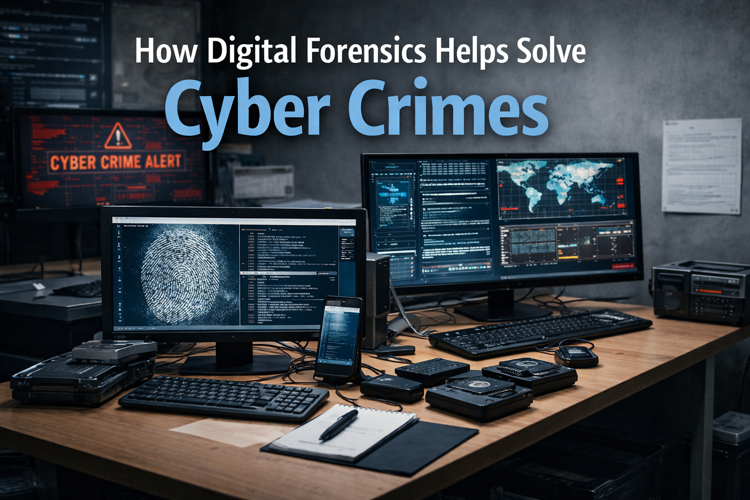 How Digital Forensics Helps Solve Cyber Crimes